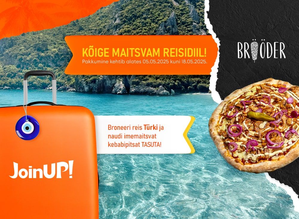 Join UP! reisikorraldaja – puhkusepaketid, puhkusereisid
